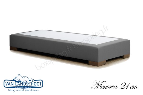 Sommier Boxspring fixe MENORCA - Van Landschoot